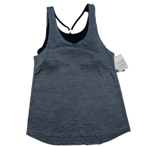Champion Gray and‎ Black Built in Bra Tank Top - Picture 1 of 4